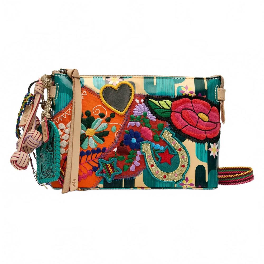 NEW CONSUELA women's midtown crossbody bag in dezi